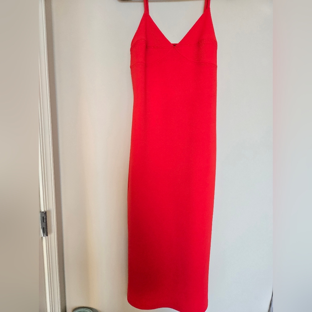 Forever 21 Orange Bodycon Dress